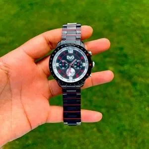 D&G TIME WATCH Night＆Day D&G Dolce & Gabbana NIGHT & DAY Watch – Used, Stainless